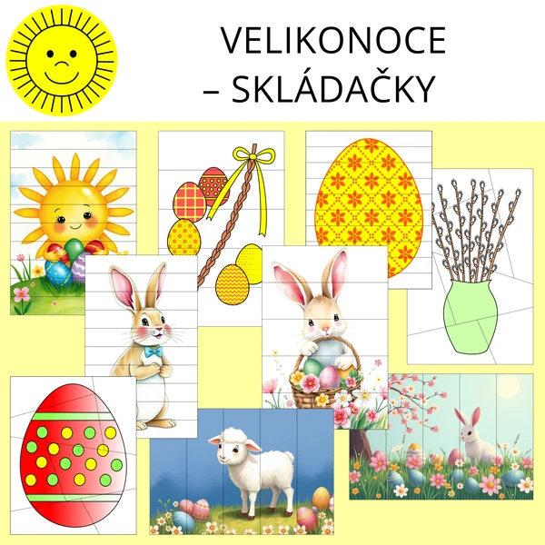 VELIKONOCE - SKLÁDAČKY