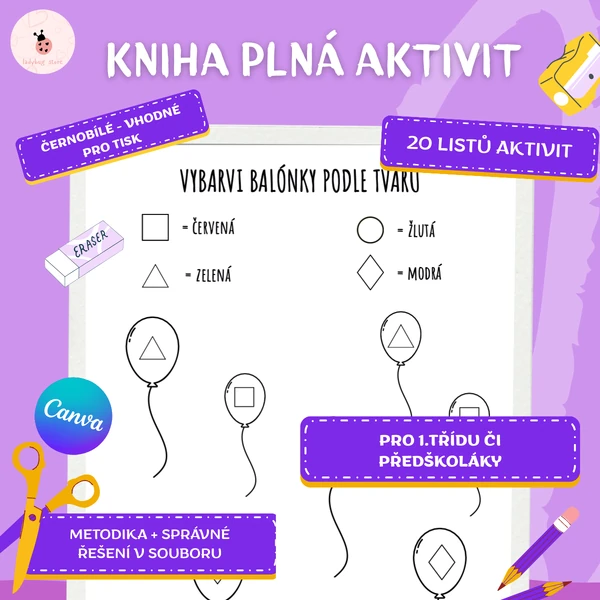 Kniha plná aktivit