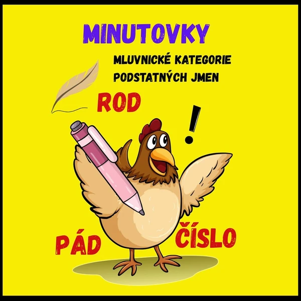 MLUVNICKÉ KATEGORIE PODSTATNÝCH JMEN - MINUTOVKY - VELIKONOČNÍ TÉMA