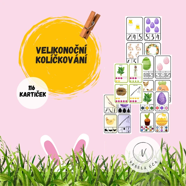 Velikonoční kolíčkování