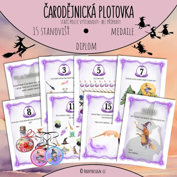 Čarodějnická plotovka 