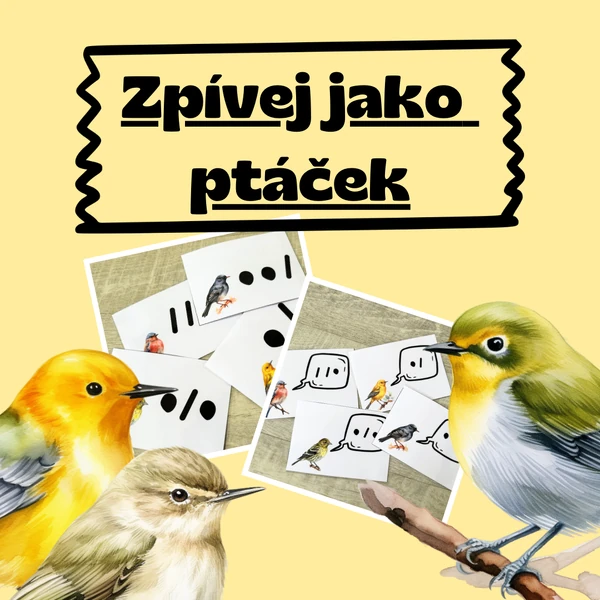 Zpívej jako ptáček - hrátky s rytmem