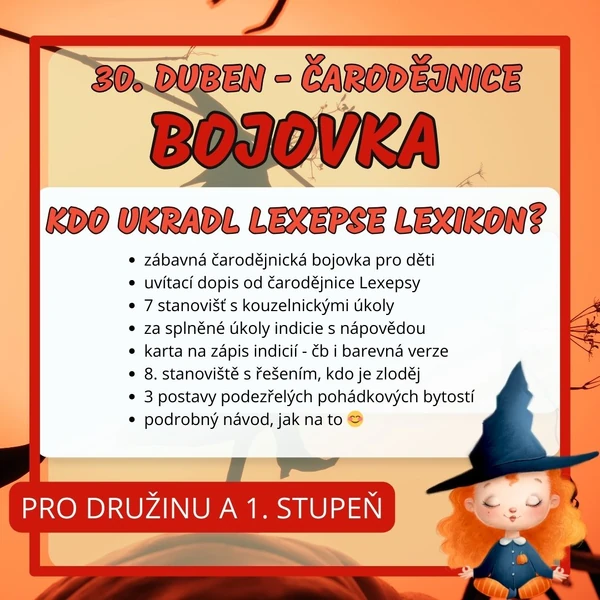 Čarodějnická bojovka - kdo ukradl Lexepse lexikon?