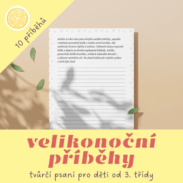 TVŮRČÍ PSANÍ VELIKONOČNÍCH PŘÍBĚHŮ