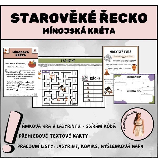 STAROVĚKÉ ŘECKO: MÍNOJSKÁ KRÉTA