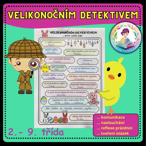 DETEKTIVEM po Velikonocích