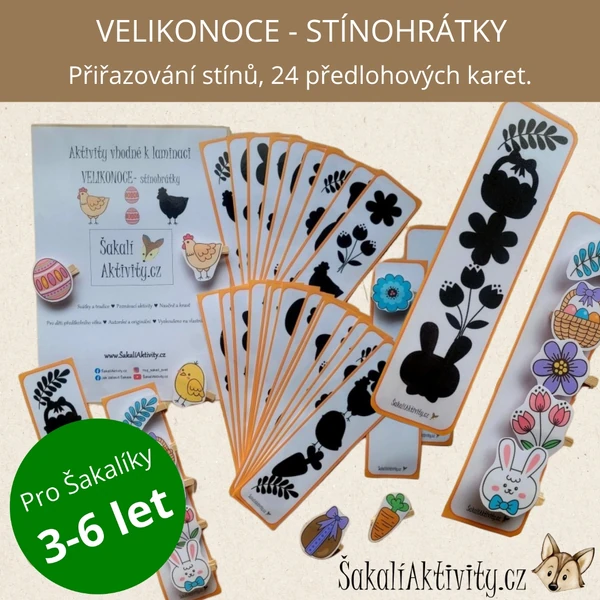 VELIKONOCE - STÍNOHRÁTKY