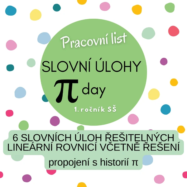 Pí day - pracovní list