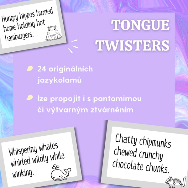 Tongue twisters / Anglické jazykolamy