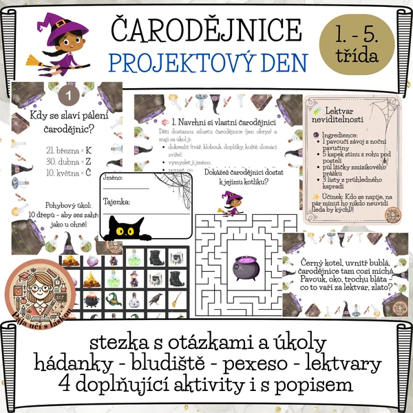 Čarodějnice - projektový den