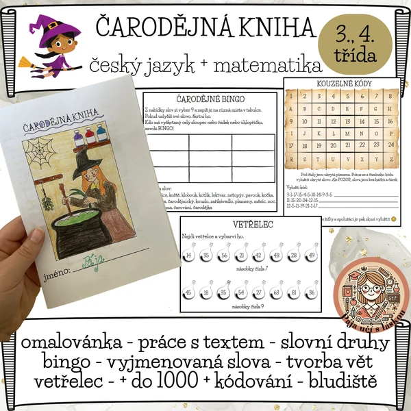 Čarodějnice - kniha