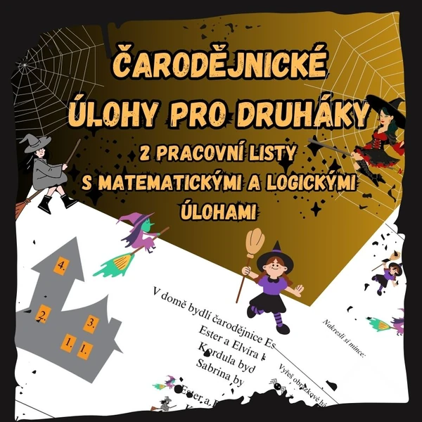 Čarodějnické úlohy pro druháky