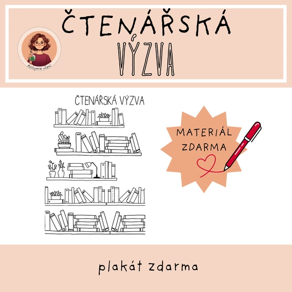 Plakát - čtenářská výzva