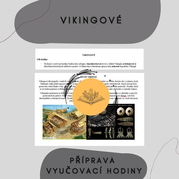 Vikingové - plán hodiny