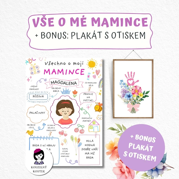 Všechno o mojí mamince - plakátek