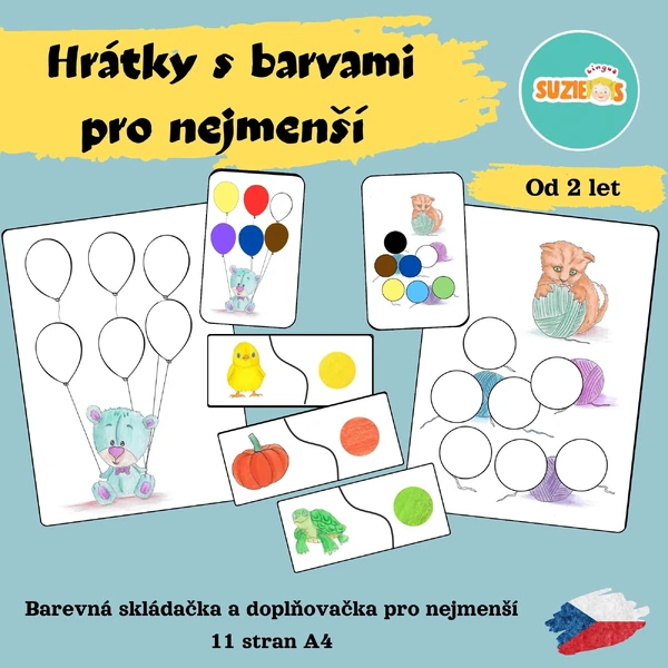 Hrátky s barvami pro nejmenší