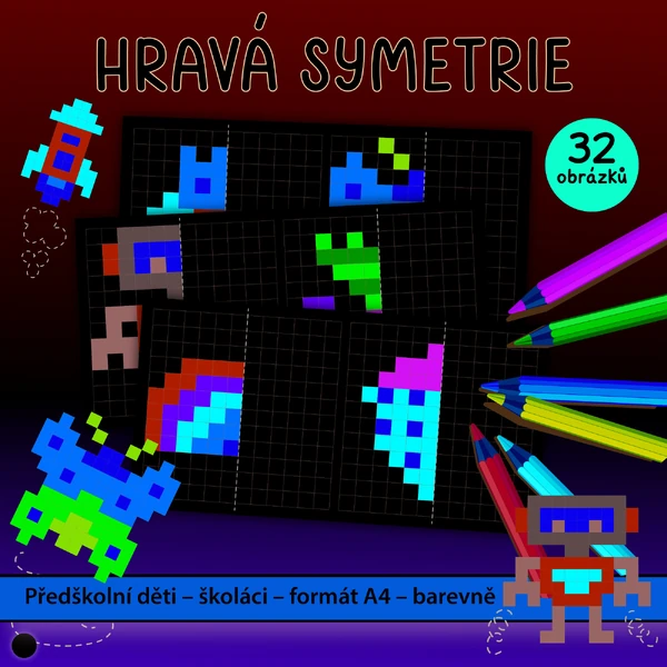 Hravá symetrie (32 obrázků)