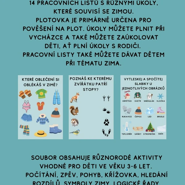 Zimní plotovka