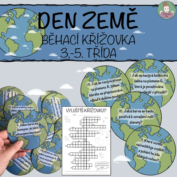 Den Země - běhací křížovka