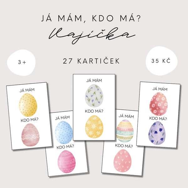 Já mám, kdo má - velikonoční vajíčka