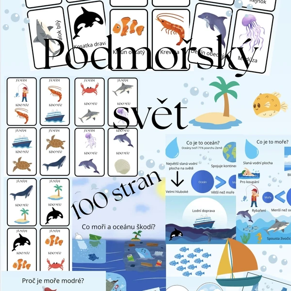 🐳PODMOŘSKÝ SVĚT🦀