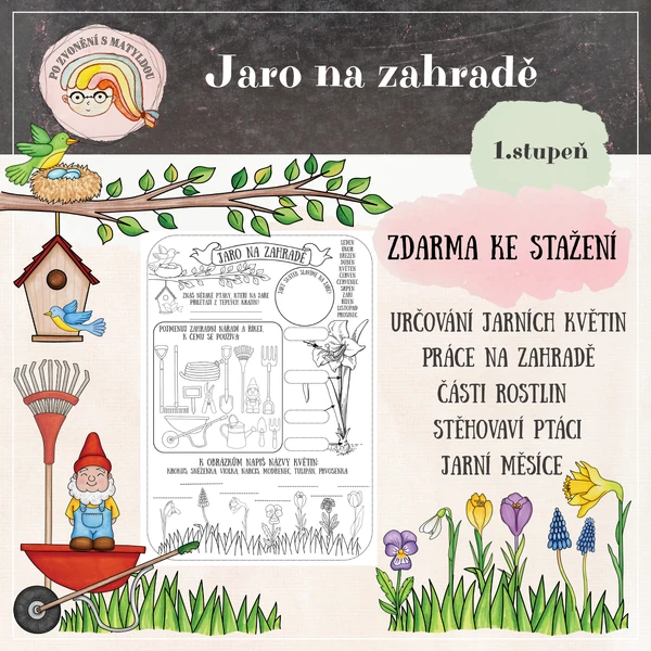 Jaro na zahradě