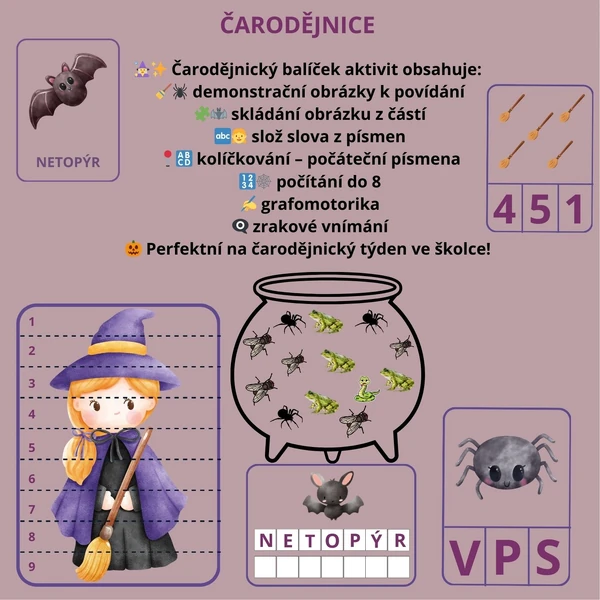 Čarodějnice 🧙‍♀️🕷️🦇