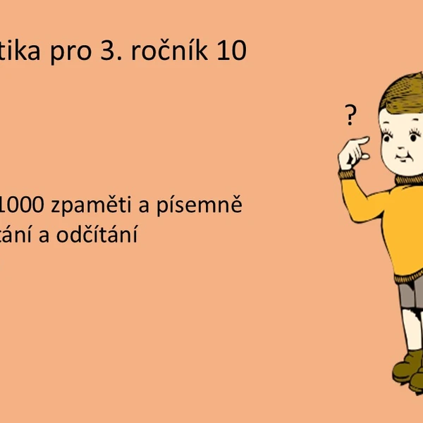 Matematika pro 3. ročník 10