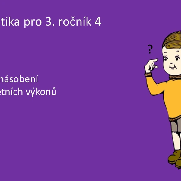 Matematika pro 3. ročník 4