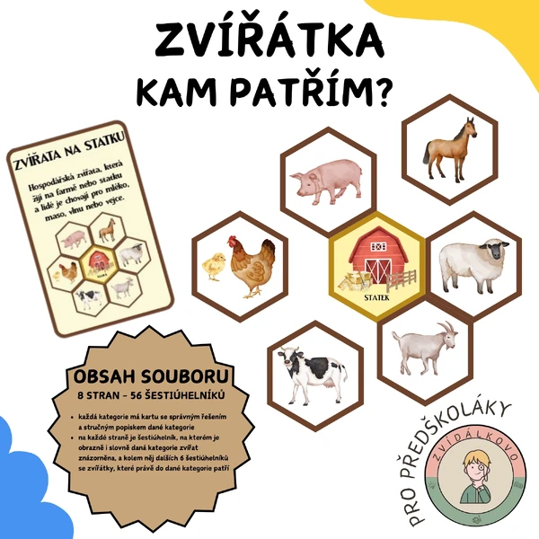 Zvířata - kam patřím? 