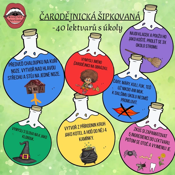 ČARODĚJNICKÁ ŠIPKOVANÁ