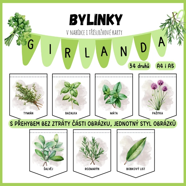 BYLINKY - girlanda