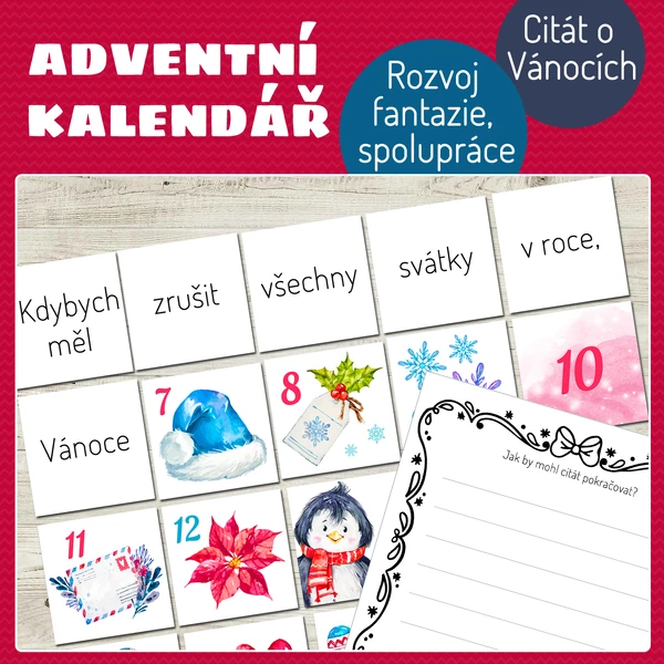 Adventní kalendář