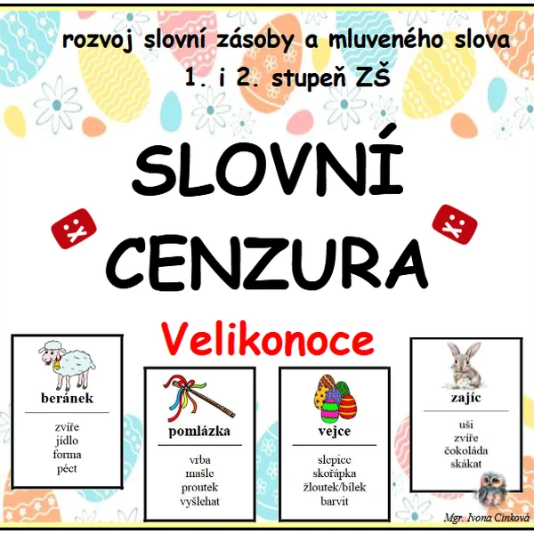 Slovní cenzura - Velikonoce