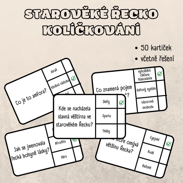 Starověké Řecko - kolíčkování