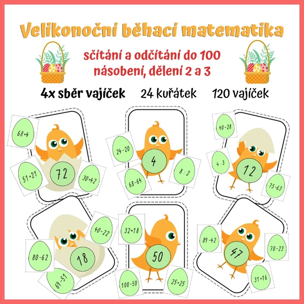 Velikonoční běhací matematika