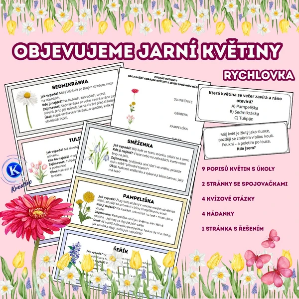 Objevujeme jarní květiny