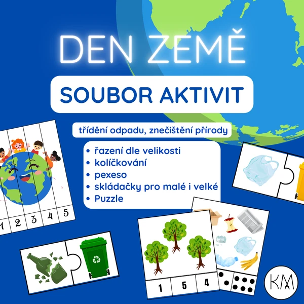 DEN ZEMĚ - SOUBOR HER A AKTIVIT 