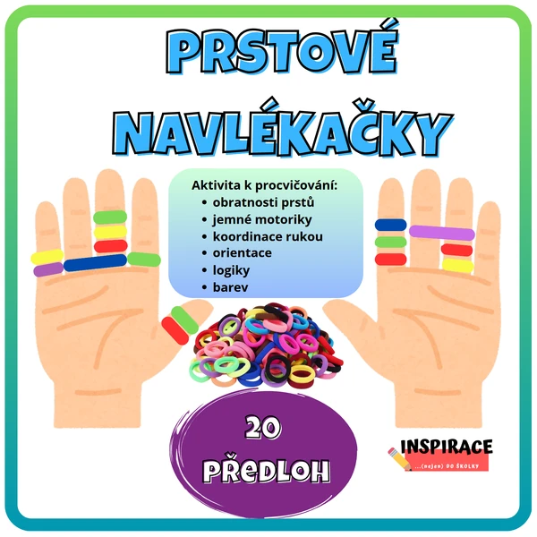 Prstové navlékačky 👐