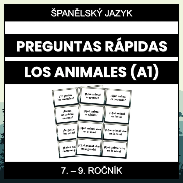 Preguntas Rápidas - Los Animales (A1)