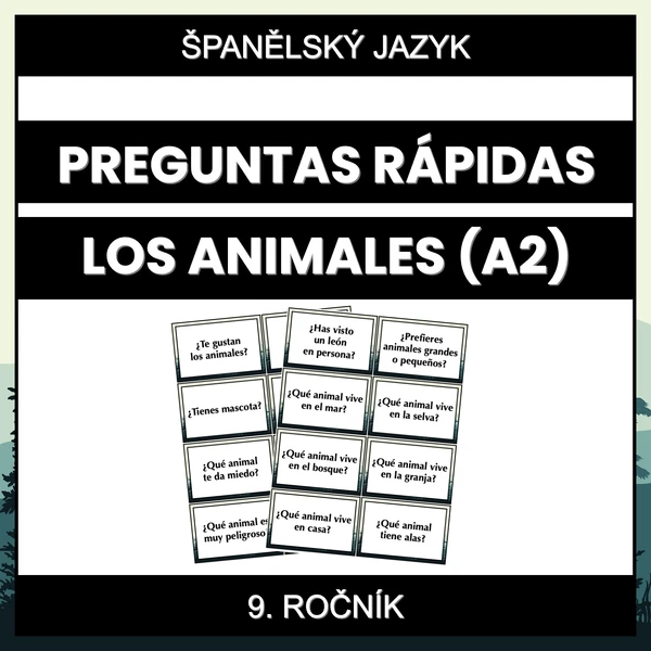 Preguntas Rápidas - Los Animales (A2)