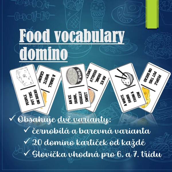 Food vocabulary - domino