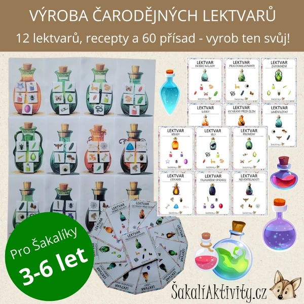  VÝROBA ČARODĚJNÝCH LEKTVARŮ 