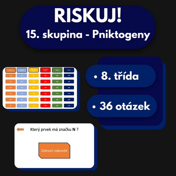 Riskuj! - 15. skupina (pniktogeny)