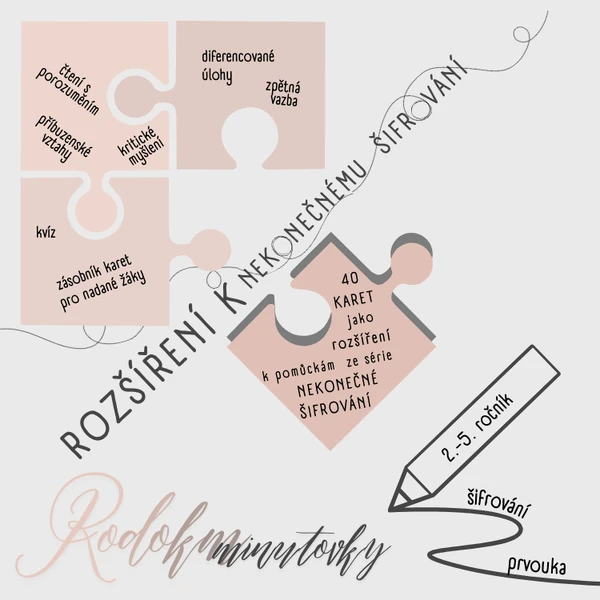 rodokMINUTOVKY (ROZŠÍŘENÍ pro nekonečné šifrování)