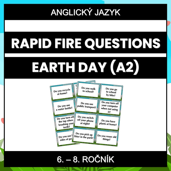Rapid Fire Questions - Earth Day (A2)