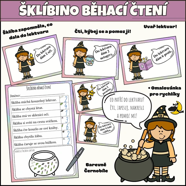 Šklíbino běhací čtení