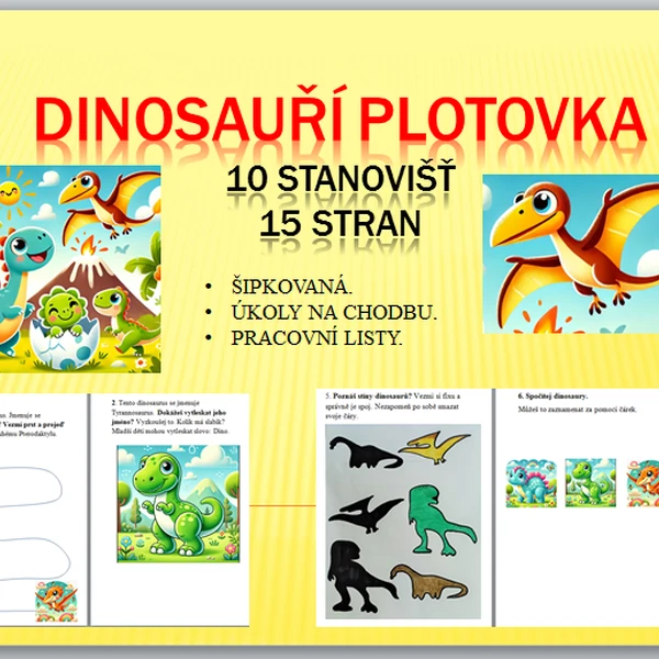 DINOSAUŘÍ PLOTOVKA, ŠIPKOVANÁ