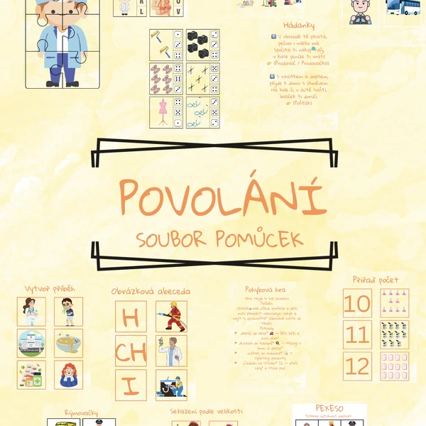 🏆 VELKÁ SADA POMŮCEK – POVOLÁNÍ 🏆