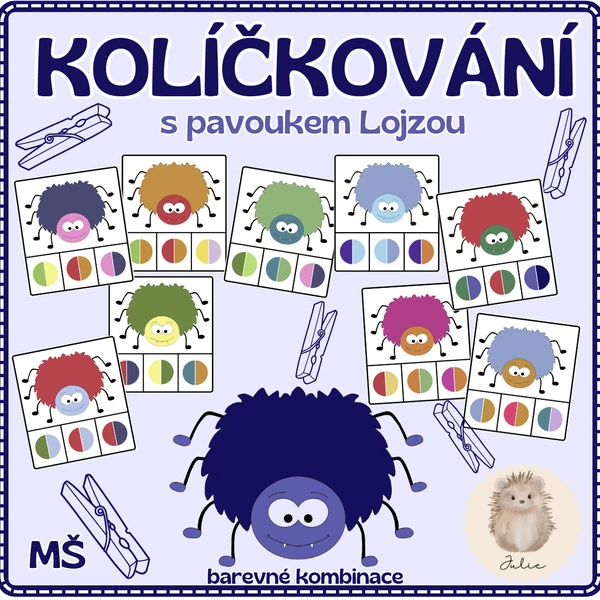 KOLÍČKOVÁNÍ s pavoukem Lojzou